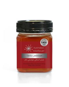 TA15+ Jarrah Raw Honey 250g (MGO 514+ equiv) - Glyphosate Free, Antioxidant, Antifungal, Low GI, Single Origin