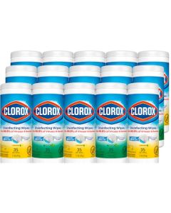 Clorox 30112 Disinfecting Wipe FreshLemon Fresh Scent 525 Count