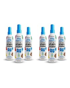 Messy Eater Stain Remover Spray for Baby Clothes, Newborn Essentials, Food, Grease & Coffee Stains, Laundry and Fabric Spot Cleaner, Pack of 6 Bottles