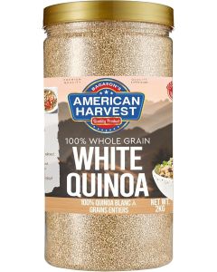 American Harvest Natural White Quinoa In Jar 2Kg / Gluten Free / Superfood
