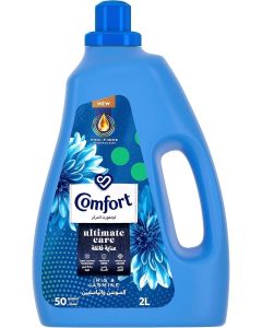 Comfort Concentrated Fabric Softener, Iris & Jasmine, for long-lasting fragrance, 2L