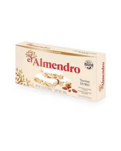 El Almendro Turrones Turron Duro Nougat Candy Crunchy Almond Torrone From Spain Traditional Spanish Brittle Dessert Gluten Free 1 Box 7oz