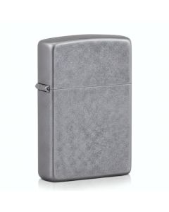 Zippo Antique Silver Plate Pocket Lighter Windproof Refillable FlipTop Metal Lighter Everyday Use Pocket Lighters Luxury Lighters Made in USA