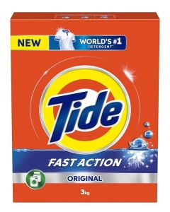 Tide Fast Action Laundry Detergent Powder 3KG