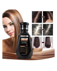 Hair Growth Shampoo with Biotin and Cold-Pressed DHT Blocker Formula for Men and Women, Anti Hair Loss Cleansing Treatment for Thinning Hair, Dandruff Control, Scalp Repair, Oil Balance, and Root Strengthening Care