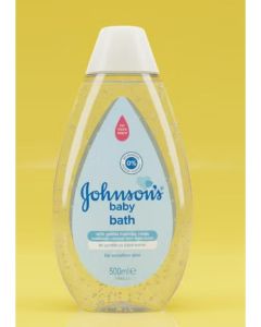 Johnson's Baby Bath - With Gentle Bubbles to Help Maintain Natural Skin Hydration - As Gentle As Pure Water - 500ml