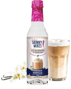 Jordan's Skinny Naturally Sweetened French Vanilla Syrup - 375ml (12.7 Fl Oz)