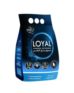 Powder Detergent with Enzyme Action Powerful Clean & Long Lasting Scent Removes Tough Stains - 1.5 kg