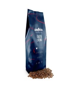 Lavazza Gusto Crema, Roasted Coffee Beans Bag, 500G With Medium Dark Roast