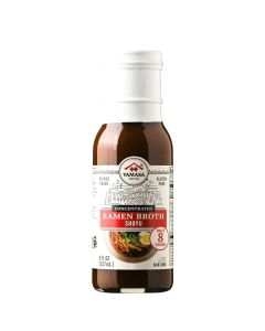 Yamasa, Artisanal Shoyu Ramen Broth Concentrate, Certified in the Japanese Tradition, Gluten Free, No MSG, Serves 8 Bowls, 8oz