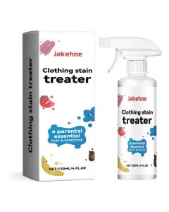 Stain Remover Spray 120ML Stain Treater for Laundry, Laundry Stain Remover Spot Cleaner for Food, Grease, Oil Paint Blood and Pet Stains, Coffee Off From Laundry, Underwear, Fabric .