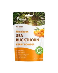 Himalayan Sea Buckthorn Berries Powder, Dry, Rich in Omegas & Vitamins, 50 gm