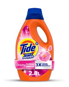 Triple Power With A Touch Of Downy Floral Breeze Liquid Detergent
