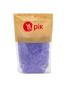 Yupik Cotton Candy Flavored Sprinkles 22 lb 352 oz Low Sugar Kosher CholesterolFree FatFree Perfect for Baking and Decorating Ice Cream Cakes Cookies Cupcakes and Donuts