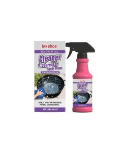 Jakehoe Grill Cleaner & Degreaser Spray, 120ml Heavy-Duty Formula for Stubborn Grease, Smoky Stains and Burnt-On Food on BBQ Grills