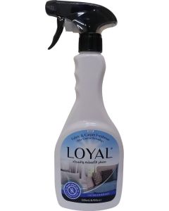 LOYAL fabric and carpet refresher, anti- bacterial air freshener, odor control, cotton fragrance, 500 ml