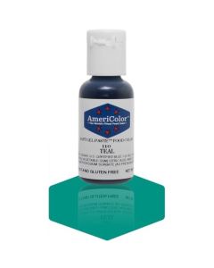 Americolor Soft Gel Paste Food Color 075Ounce Teal