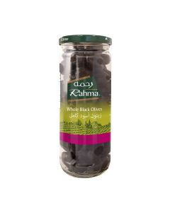 Rahma Black Whole Olives 450 Gm