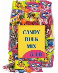 Assorted Candy Variety Pack 5 LB Individually Wrapped Bulk Mix Licorice Twists and Tootsee Roll Party Candy Assortment Snack Size Canndy for Kids Birthdays Party Favors Stocking Stuffers Pinata Mix