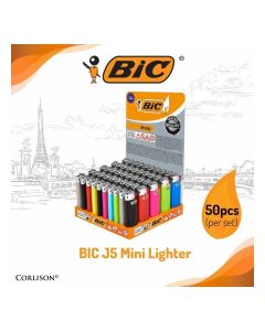 BIC J5 Mini Lighters - Tray of 50