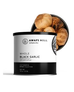 AWAFI MILL Whole Black Garlic 100g / Aged Garlic Bulbs