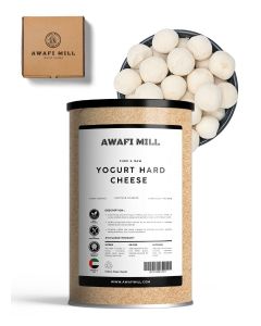 AWAFI MILL Yogurt Hard Cheese Stone Laban Kishk / Natural Qorot Kurut Hard Cheese / Hand Made - 500 g / 17.6 Oz