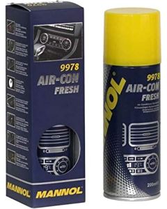 MANNOL 9978 Anti-Fungi, Bacteria and Virus, AC Disinfectant Odour Removal Car Sanitiser Spray
