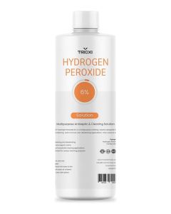TRIOXI Hydrogen Peroxide 6% Solution – Multipurpose Cleaner, Stain Remover, Hair Bleach Developer, Odor Eliminator (150ml)