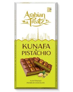 Kunafa & Pistachio Premium Chocolate – 200g