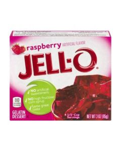 Raspberry Gelatin Dessert