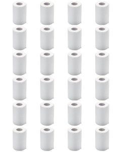 2-Ply Toilet Paper Tissue Rolls Eco-Friendly, Natural, and Unbleached Bathroom for Premium Comfort and Sustainable Hygiene (Pack of 24)