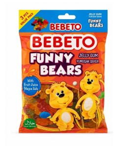 FUNNY BEARS 3X80G PAK