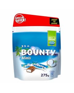 Bounty Tender Coconut Covered In Milk Chocolates Bar- 2X275gms