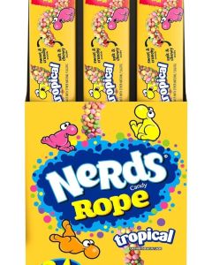 Sweet String Nerds Rope Candy, Tropical Flavor, 0.92 Ounce, Pack of 24