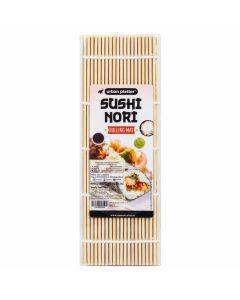 Urban Platter All Natural Bamboo Sushi Rolling Mat 100 Authentic Sushi Rolling Mat 95 Inch x 10 Inch Make Sushi at Home