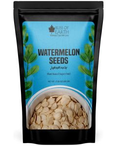 Bliss of Earth Watermelon Seeds 200g / Edible Melon Seeds for Roasting & Snacking / Crunchy Natural Seeds / Plant Protein Snack / Salad Topping, Trail Mix & Cooking Ingredient