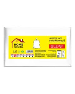 10 Gallons, Pack of 30-Pieces,Size 54x60 cm,Bio-degradable Garbage Bags Flat, Bin Liners