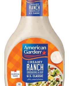 American Garden Creamy Ranch Dressing & Dip, Gluten-Free, 473ml