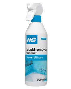 HG Mould Remover Foam Spray for Bathrooms, Tiles, and Grout - 500ml