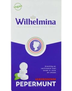 Wilhelmina Peppermints - Classic Dutch Peppermints, 3.5oz (Pack of 1)