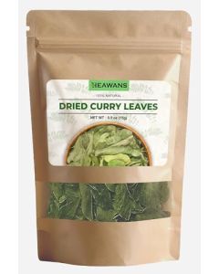 Premium Air Dried Curry Leaves 05oz 15g 100 Natural Whole Kadi Patta Each Leaf Carefully Handpicked NonBroken Aromatic