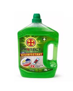 Protect Spring Fragranced Disinfectant Floor Cleaner With 3X Antibacterial Power- 3ltr