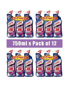 Power Plus Toilet Cleaner Liquid - Lavender 750ml (Pack of 12)