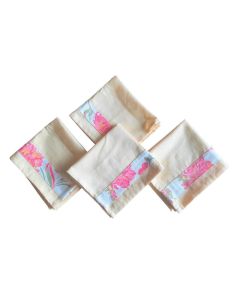 Vissage Pack of 4 Cotton Kitchen Napkins 14IN 20IN