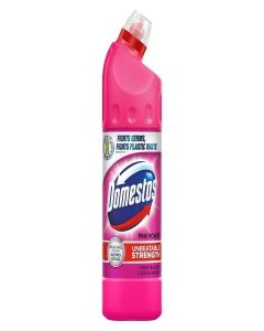 Domestos Domestos Toilet Cleaner Thick Bleach Pink Power 750ml