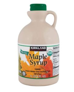 100% Pure Maple Syrup Grade A Color And Rich Taste 1L