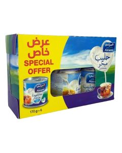 Almarai Evaporated Milk In Original Taste- 6X170gms