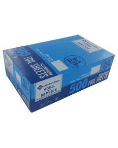 Daily Chef Food Service Aluminum Foil Sheets 500 Sheets