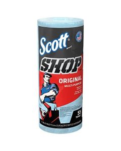 KimberlyClark 75130 SCOTT Shop Towel Roll 55 Count Pack of 1