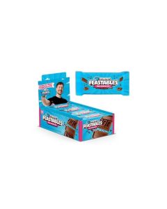 MrBeast Feastables Milk Chocolate Bar Full Size 24 Count Smooth Creamy Milk Chocolate Candy Fairtrade Cocoa 124oz Each